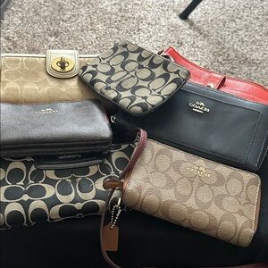 Coach Lot of 7 READ DESCRIPTION